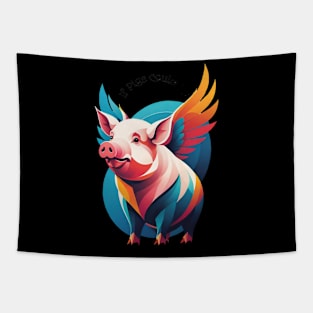 If Pigs could Fly Tapestry