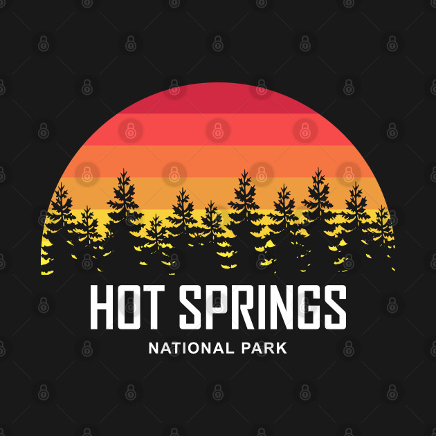 Discover Hot Springs National Park - Hot Springs - T-Shirt