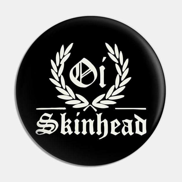 Oi Skinhead Pin by lrvarley