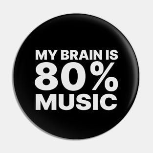 Music Quote Pin