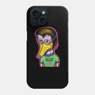 Just Keep Smiling Phone Case