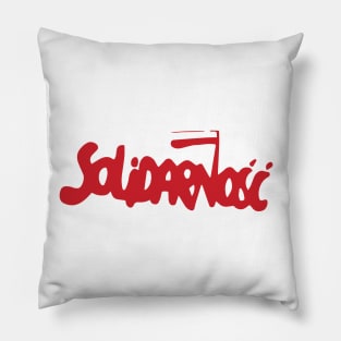 Solidarity / Solidarność Pillow