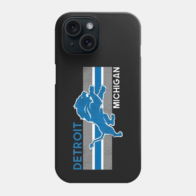 Lions of Michigan Phone Case by WE BOUGHT ZOO