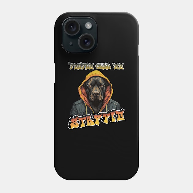 Staffordshire Dogs - People call me STAFFIE Phone Case by VoluteVisuals