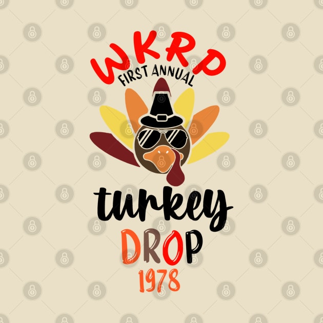 WKRP Turkey drop t-shirt by Sons'tore