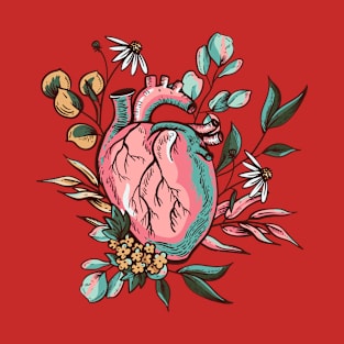 Flora heart T-Shirt