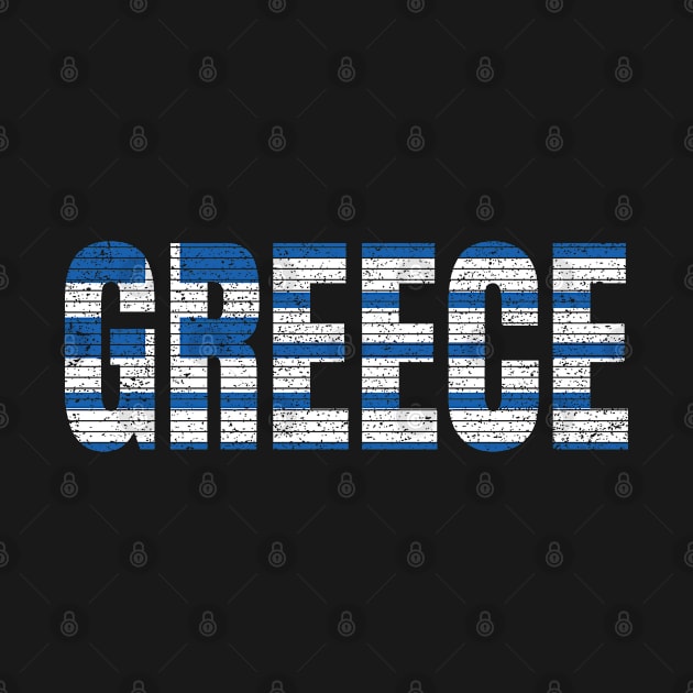 Greece Country Vintage Greek National Flag Gift by Grabitees