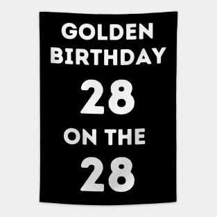 Golden birthday 28. Tapestry