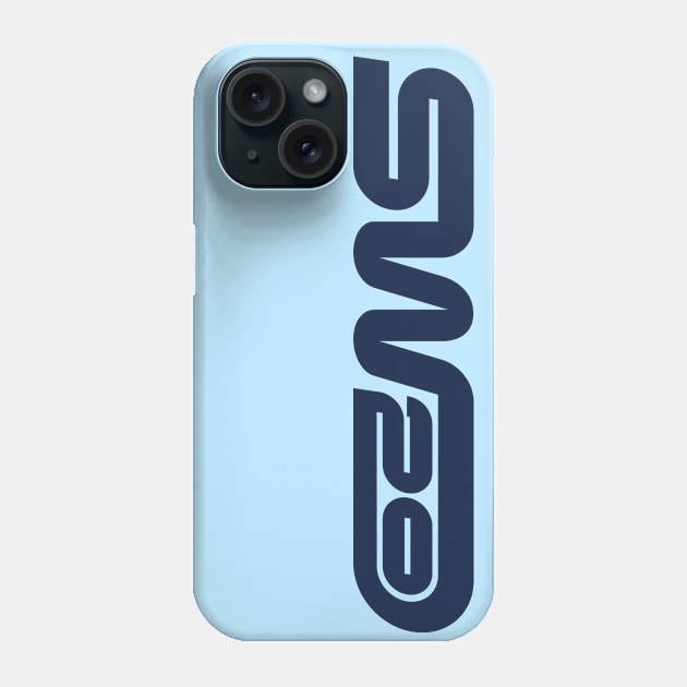 SW20: the Phoenix Soars Again (nautical blue) Phone Case by PRS_Designs_787