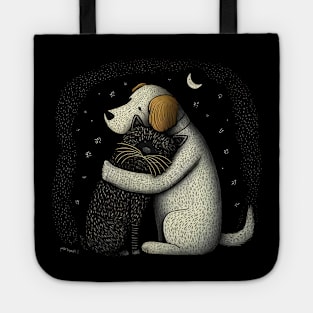 Friendship of the four - legged Tote