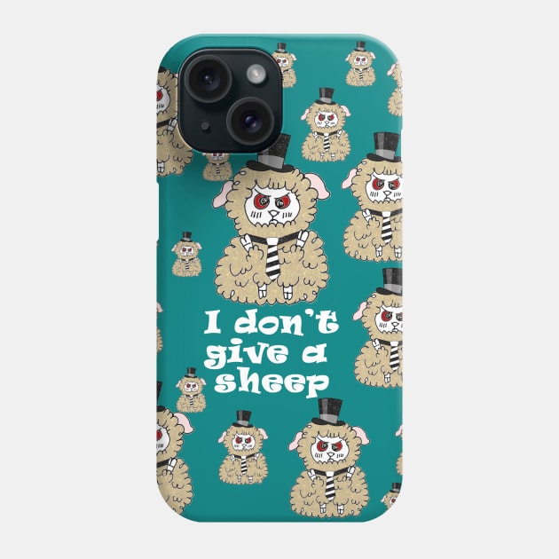 i dont give a sheep Phone Case by loulousworld