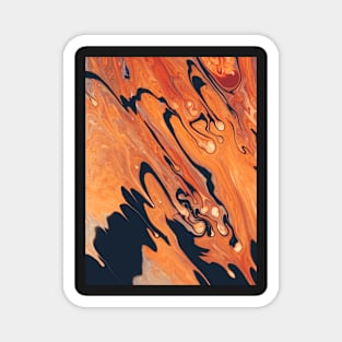 Orange Burst Magnet