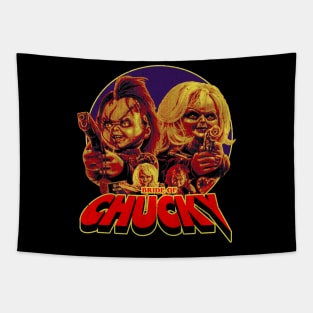 Bride of Chucky Vintage Tapestry