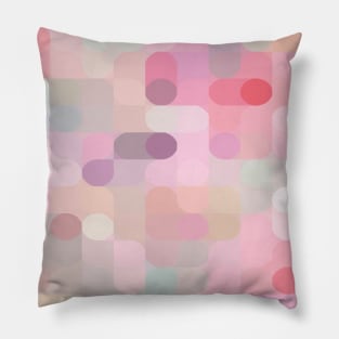 Abstract line and circle Pillow