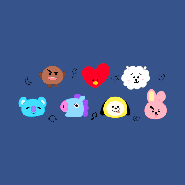 bt21 by kuush0