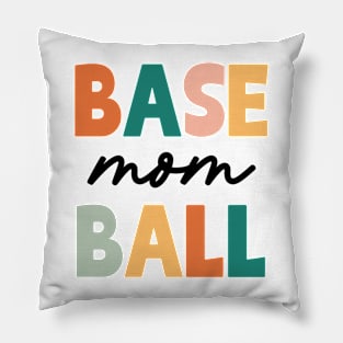 Baseball Mom Pillow