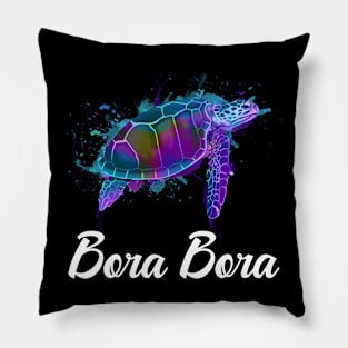 French Polynesia Bora Bora Pillow