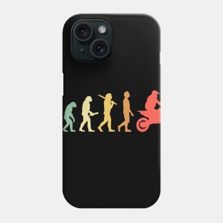 Retro Motocross Evolution Gift For Motocross Riders Phone Case