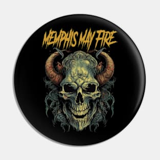 MEMPHIS MAY FIRE MERCH VTG Pin