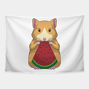 Hamster with Watermelon Tapestry