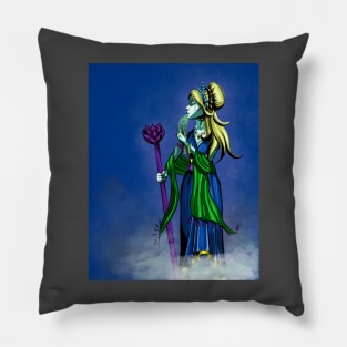 Goddess of Starlight Pillow