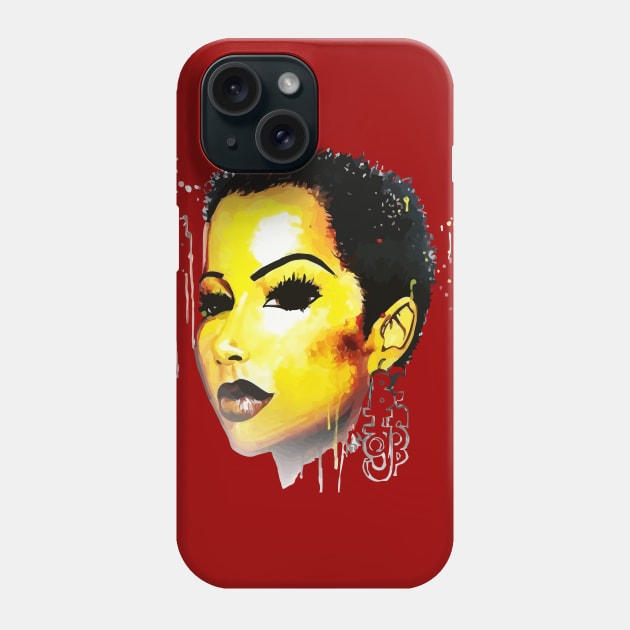 BigChop ShortFro Natural Hair Phone Case by EllenDaisyShop