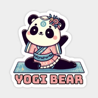 Panda Bear Yoga instructor Magnet