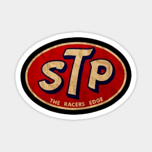 Retro Style - STP The Racers Edge Magnet