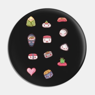 kawaii sushi Pin