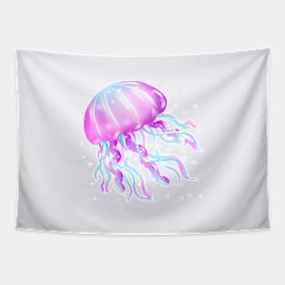 Bright Jellyfish Tapestry