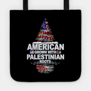 Christmas Tree  American Grown With Palestinian Roots - Gift for Palestinian From Palestine Tote