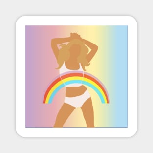 Mariah Carey Rainbow album cover (LGBT Pride, also!) Magnet