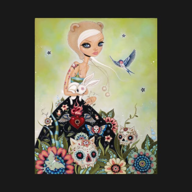 The girl flower 2006 - Mark Ryden by Kollagio