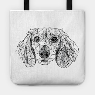 Doxen Sketchy Geometric Art Tote