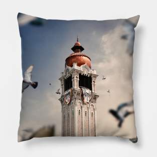 Clock Tower Pillow