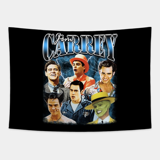 Jim Carrey Tapestry by BodinStreet