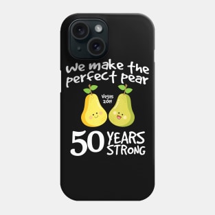 Perfect Pear For Matching Couple 50th Anniversary Gift Idea Phone Case