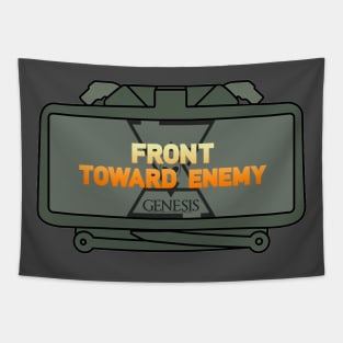 Genesis - Front towards enemy Logo Tapestry