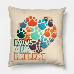 Paws and Reflect Pillow