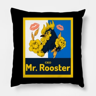 CEO Mr. Rooster Pillow