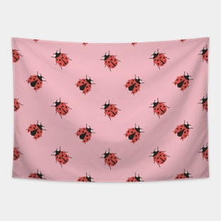 Ladybug Pattern Tapestry