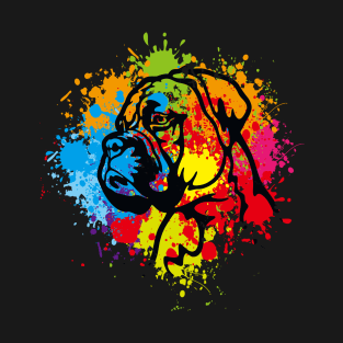 Boxer watercolor T-Shirt