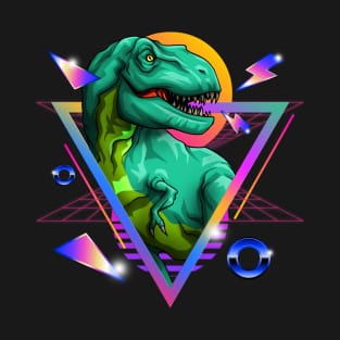 Retro T-Rex Vintage Dino 80's Rad For T-Rex Lover Gift T-Shirt