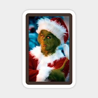 Grinch photo t-shirt Magnet