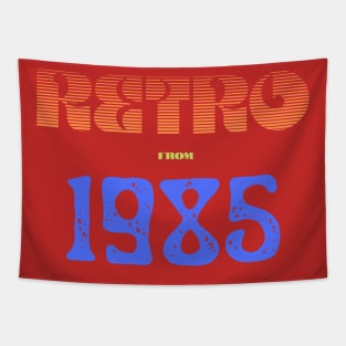 Retro Birthyear 1985 Tapestry