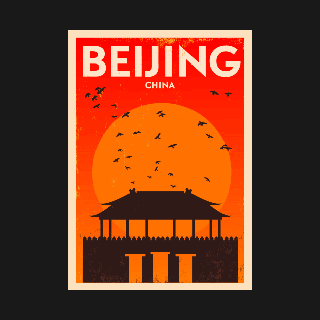 Beijing Poster Design by kursatunsal