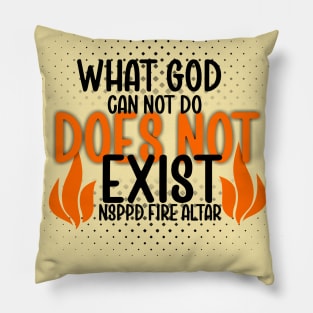 POWERFUL GOD Pillow