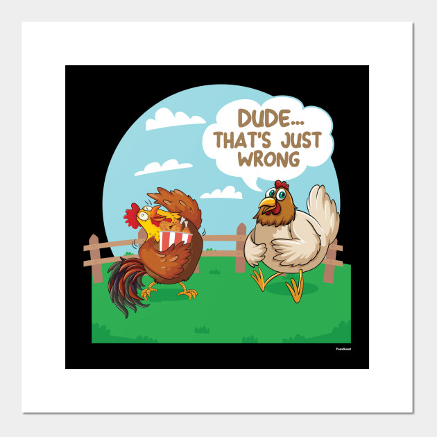 Funny Chicken Funny Chicken Posters And Art Prints Teepublic Download 212 funny chicken free vectors. usd