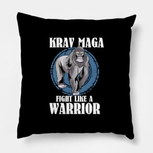 Krav Maga T Shirt I combat coach gift Pillow