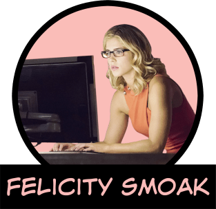 Felicity Smoak - Comic Book Text Magnet